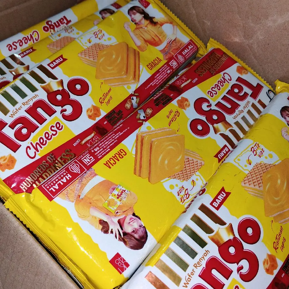 VARIAN BARU!!! Tango Wafer jkt48 98g Terbaru Rasa Cheese Keju - Shop ...