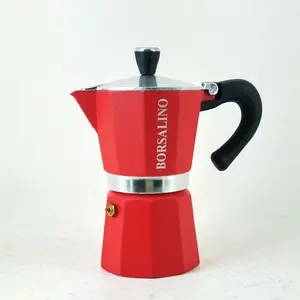 Borsalino Cottura Moka Pot Coffee Maker for 6 Cups
