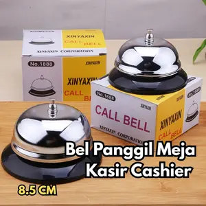 Bel Panggil Meja Kasir Cashier Ringer Cafe Pesan Kopi Call Bell Hotel 8.5 cm BR062 Resepsionis