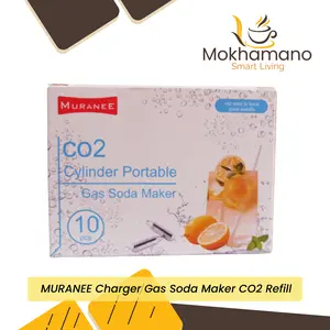MURANEE Charger Gas Soda Maker CO2 Refill Pack Kapsul Pembuat Soda