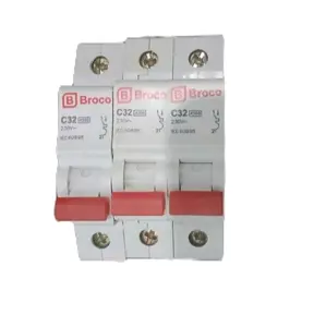 mcb listrik merk Broco original 32-4-16-2Amper