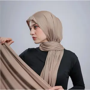 PASHMINA KAOS RAYON PREMIUM SIZE 180X65 STYLE KOREA HIJAB KEKINIAN