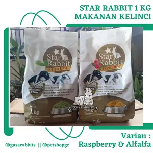 MAKANAN KELINCI STAR RABBIT - PELET KELINCI STAR RABBIT - PAKAN KELINCI - STAR RABBIT FOOD