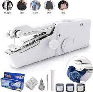 READY STOK Mesin Jahit Tangan Portable Alat Jahit Mini Mesin jahit genggam otomatis portable handy stich