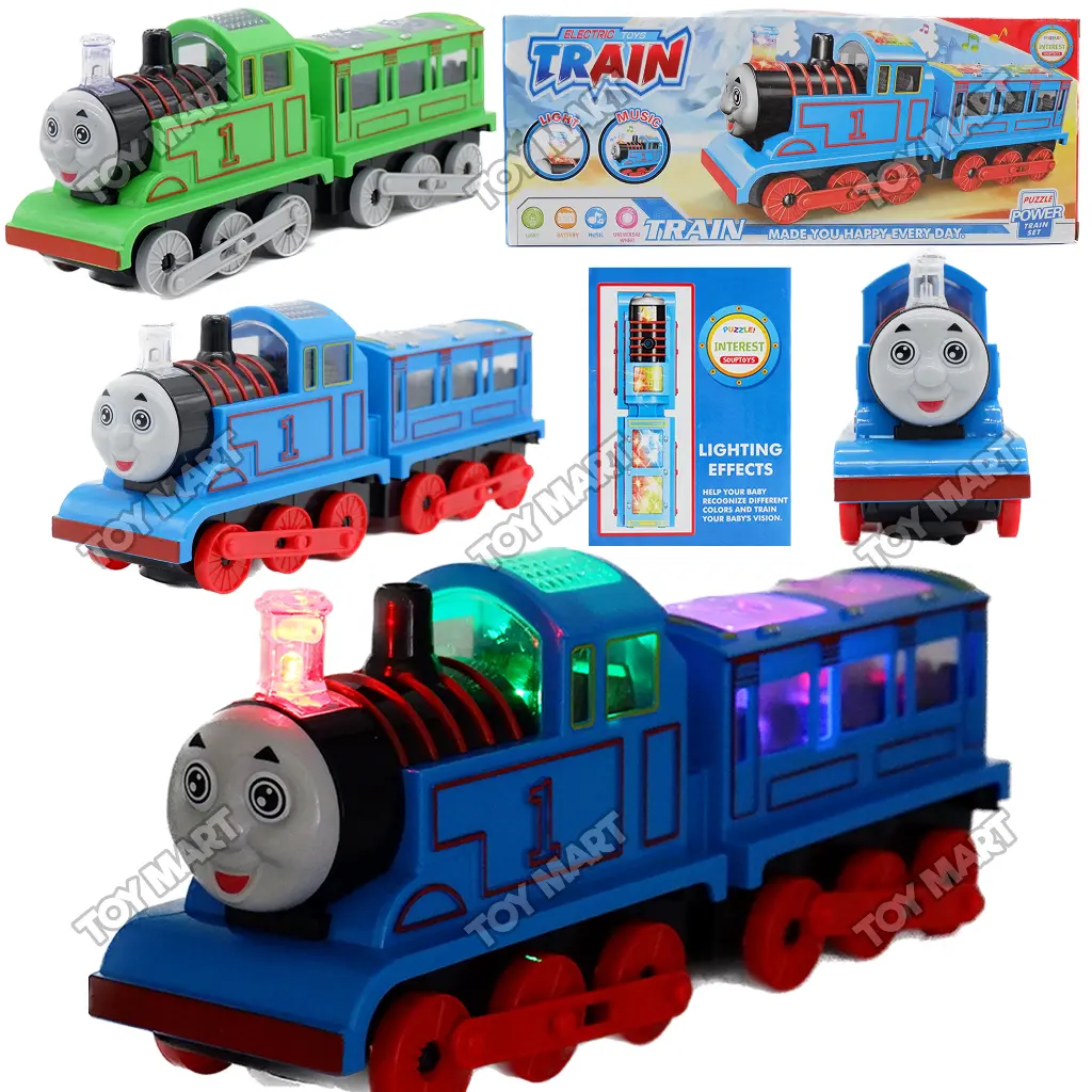 Thomas & Friends Flash Electric Train Set with Sound Effects Battery ...