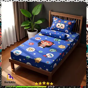 Berkah Saluyu - Sprei Set New Motif Ukuran 90x200cm Anak Motif Karakter
