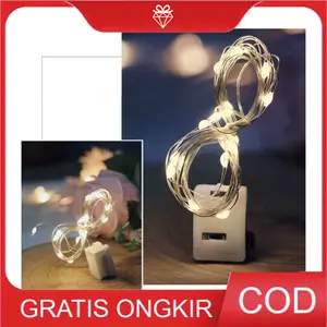Lampu LED Baterai 2 meter - Lampu LED Dekorasi LL001