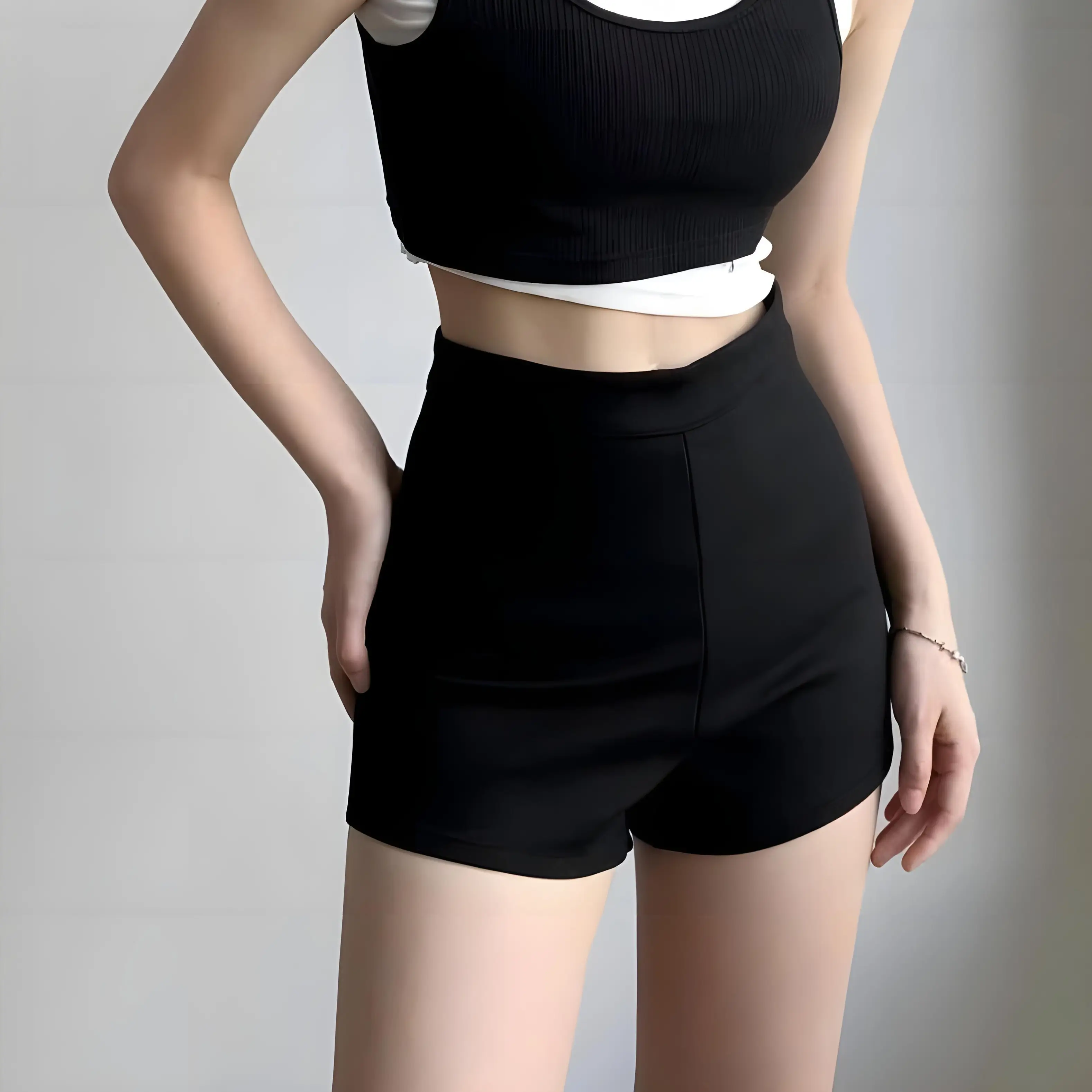 Combo 3 Quần ( Có Bán Lẻ 1) Legging Short Đùi Nữ Ôm Body Thể Thao Co Dãn 4 Chiều Mềm Mát Umi Sport,  LS1  lửng ngố