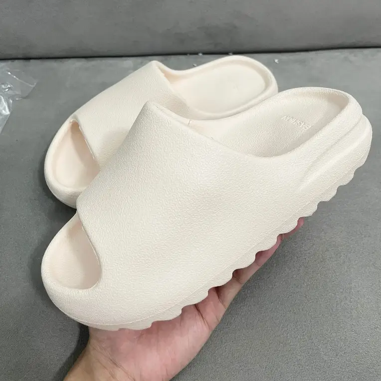 Dép bánh mì nam nữ vân nhám, dép quai ngang đế răng cưa cao 4cm [PHẢI TĂNG 1 SIZE] [BM02]