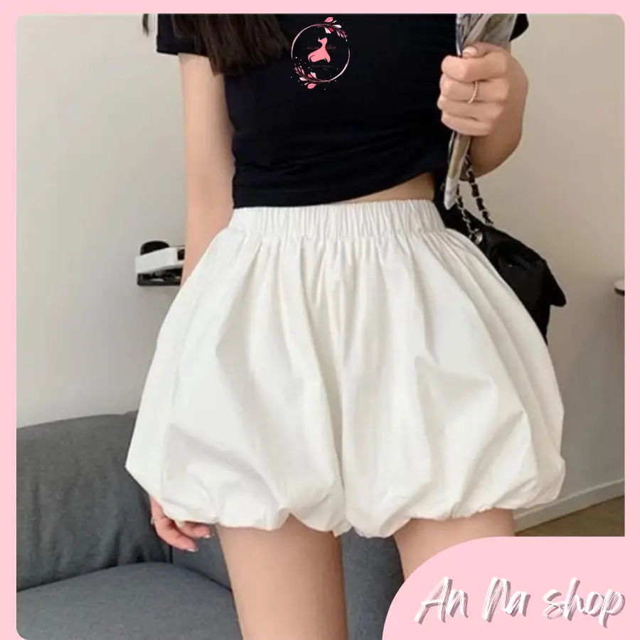 quần bí dáng phồng xinh xắn ( free size 30-60ky) lưng thun co giãn 2