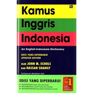 Kamus Inggris - Indonesia Edisi yang Diperbarui (HC)