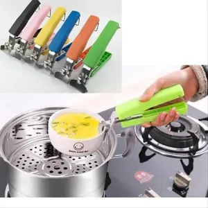alat penjepit mangkok piring panci anti panas stainles steel serbaguna