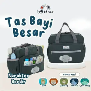 Baby Cute Tas Bayi Besar Karakter Bordir
