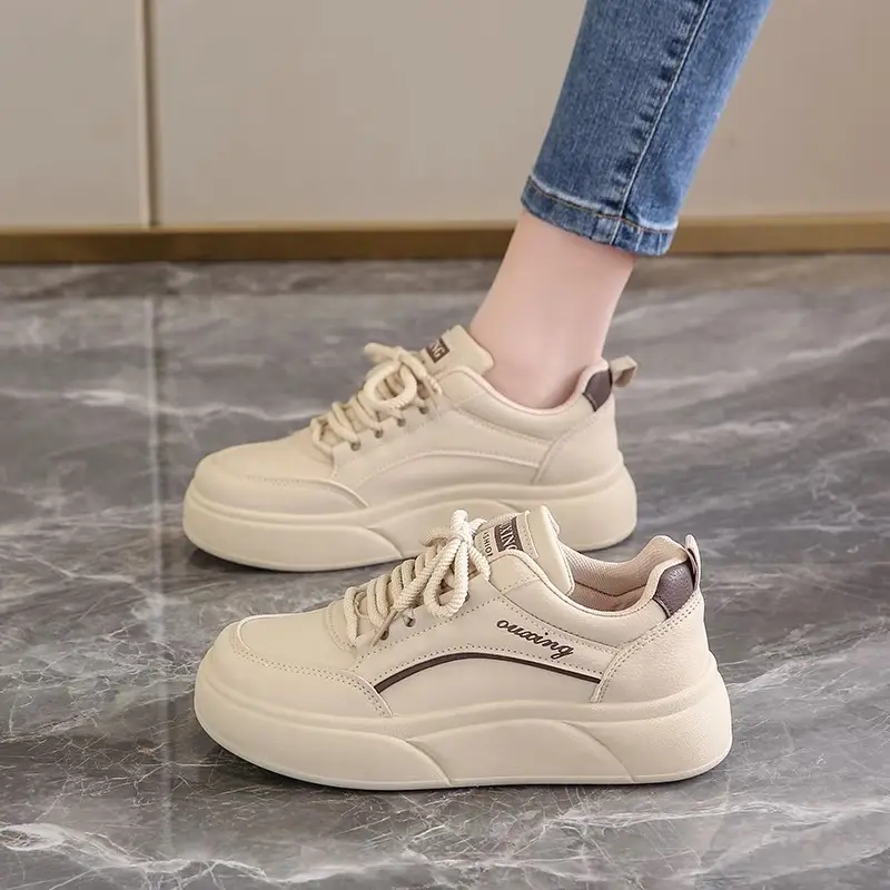 Giày nữ thể thao OXU dế cao 4cm mã R1 Shoes Sneaker - 1