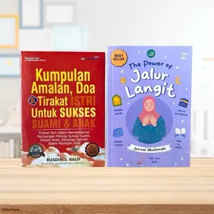 Paket 2 Buku Kumpulan Amalan , Doa & Tirakat Istri Untuk Sukses Suami & Anak - The Power Of Jalur Langit ( Isi 2 Buku ) Parenting (S S)