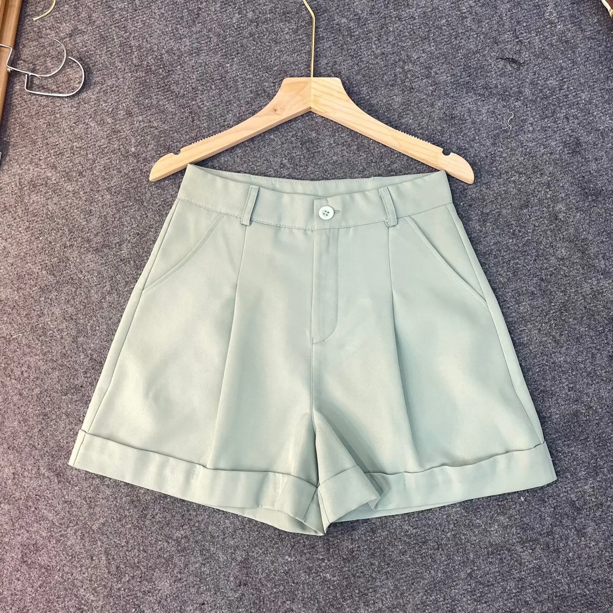 Quần lật gấu xinh cạp cao - 1