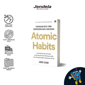 Buku Motivasi Pengembangan Diri dan Karir Atomic Habits Perubahan - Kecil Yang Memberikan Hasil Luar Biasa Buku Motivasi Best Seller by James Clear - Gramedia
