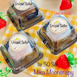 [Isi50] Mika Kue Mochi Moon Cake 5.5 cm / Mika Kue Kotak Kecil 5,5 cm / Mika Mooncrispy / Mika Kue Kotak Kecil 5 cm / Mika Moon Crispy 5.5cm 5,5cm