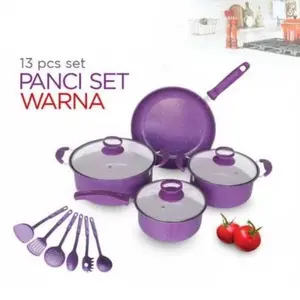 Panci set  13 pcs - Berkualitas - Tebal
