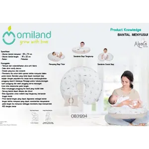 Bantal Menyusui Alpaca Series Omiland Free Bantal Peang