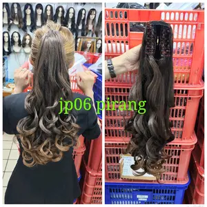 ponytaiL jepit curly korea premium quality curly panjang 45cm JP 006