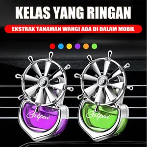 Pengharum Mobil Ventilasi, Parfum Mobil Aroma Fresh, Penghilang Bau Tidak Sedap, Aromaterapi Mobil Terbaik, Udara Padat Dekorasi, Mengurangi Bau Buruk, Membuat Kabin Mobil Segar (Model XYZ, 100ml, 3x)