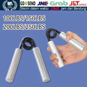 Hand Grip / Hand Gripper / Gripper Besi / Allumunium Alat Latihan Otot / Penguat Tangan Handgrip Outdoor Pria