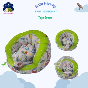 PROMO...! Stock terbatas.!!!... Sofa harvey/ Sofa belajar duduk bayi Empuk Perlengkapan sofa  bayi