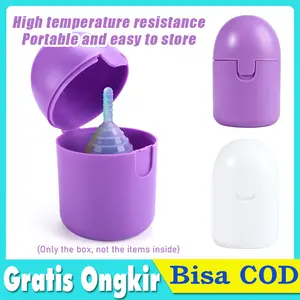 Tempat Sterilisasi Menstrual Cup Tempat Penyimpanan Wadah Menstrual Cup Reusable