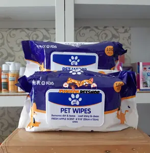 Pet Wipes - Tisu Basah Kucing Anjing - Tissue Basah Hewan - Pet Wipes Soft