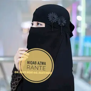 niqab bandana azwa rante siffon
