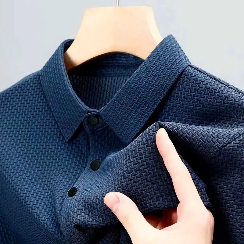 Áo Polo Nam Cao Cấp, Chất Liệu Lụa Lạnh Co giãn, Thấm Hút Mồi Hôi, Mặc đi làm , đi chơi.