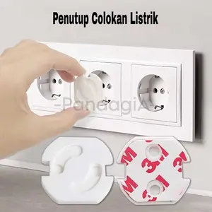 Penutup Colokan Listrik Pengaman Stop Kontak Bayi Anak Pelindung Tutup Stop Kontak Socket