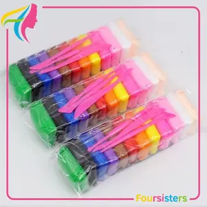 [FS] Clip Mainan Edukasi Anak Plastisin Lilin Mainan Clay Polymailer Isi 12 Pcs Free Pisau Mainan Toys