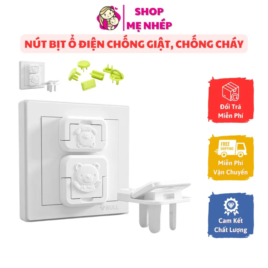 Nút bịt ổ điện an toàn cho bé