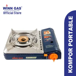 Winn Gas Kompor Portable W2S besi biru