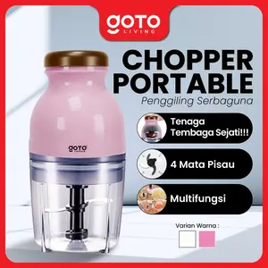 (Best Offer) Goto [COD] Capsule Blender Food Chopper Kapsul Penggiling Daging Bumbu Buah
