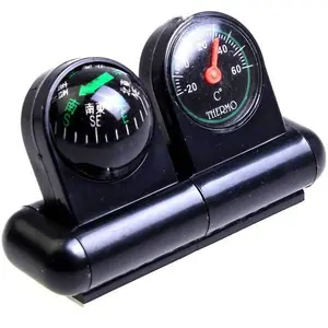 Car Compas & Thermometer / Kompas Mobil - C288-5
