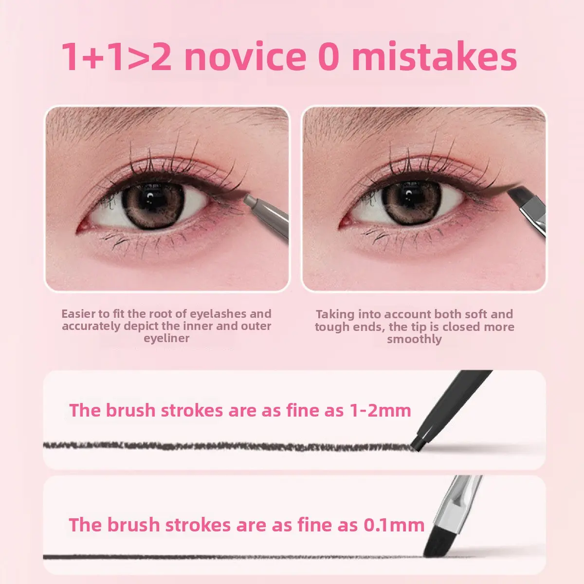 Waterproof Eyeliner For Fine Lines And Enlarged Eye Definition_voghion.com