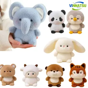 Vinnatsu Boneka Animal Ukuran 16cm/Boneka Desktop/Stuffed Toy/Plush Doll/ Karakter Lucu/Hadiah Anak Ulang Tahun