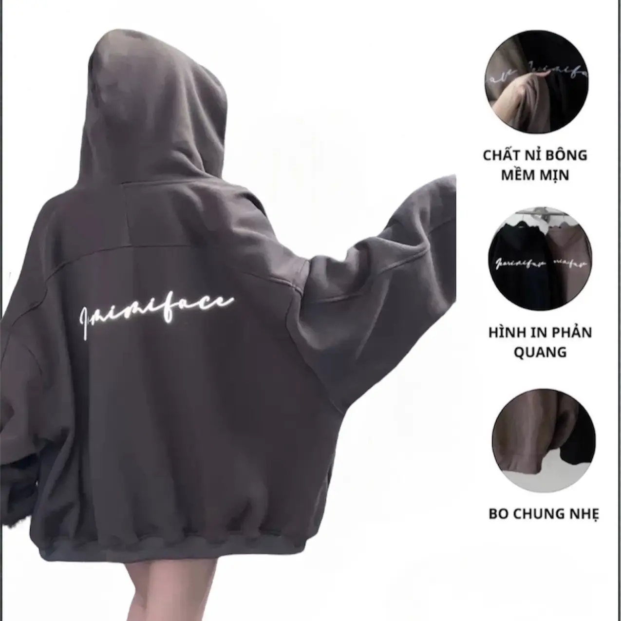 Áo Khoác Nỉ Fearirifar Phản Quang Form Rộng Unisex Nam Nữ_22Nastor