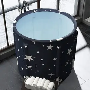 Folding Bathub Portable Bak Spa Ember Mandi Lipat Dewasa 70cm 020-17