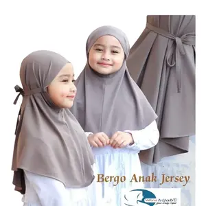 PAKET HEMAT 6 PCS Jilbab Anak Bergo Jersey Premium / Anak SD TK / 4-10thn TALITA Muslim Instan Kerudung Sekolah
