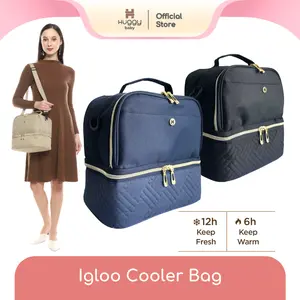 Huggy Baby BAG201 Igloo Cooler Bag | Tas Insulasi Penyimpanan ASI