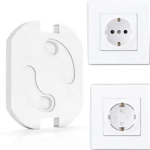 Pengaman Stop Kontak Otomatis Electrick Socket Protection Automatic Penutup Colokan Listrik Baby Safety Socket Cover