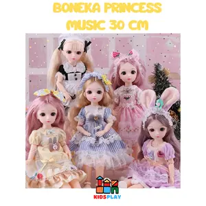 Boneka Princess Music 30CM Boneka Anak Perempuan Boneka Lucu