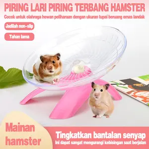 Sweet Ufo Jumbo Flying SaucerRunning Wheel Hamster Mainan Hewan Roda Putar Hamster Wheel Putarhamster Kincir hamster untuk Robo Wintersyirian dan Chambell JOGING WHEEL-Kincirhamster besar lucu Big Exercise Hamsterwheel