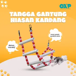 Tangga Gantung Hewan Sugar Glider, Hamster, Tupai Terbang