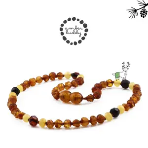 Amber Buddy | LE425 Kalung Amber Bayi 32cm. Edisi Terbatas