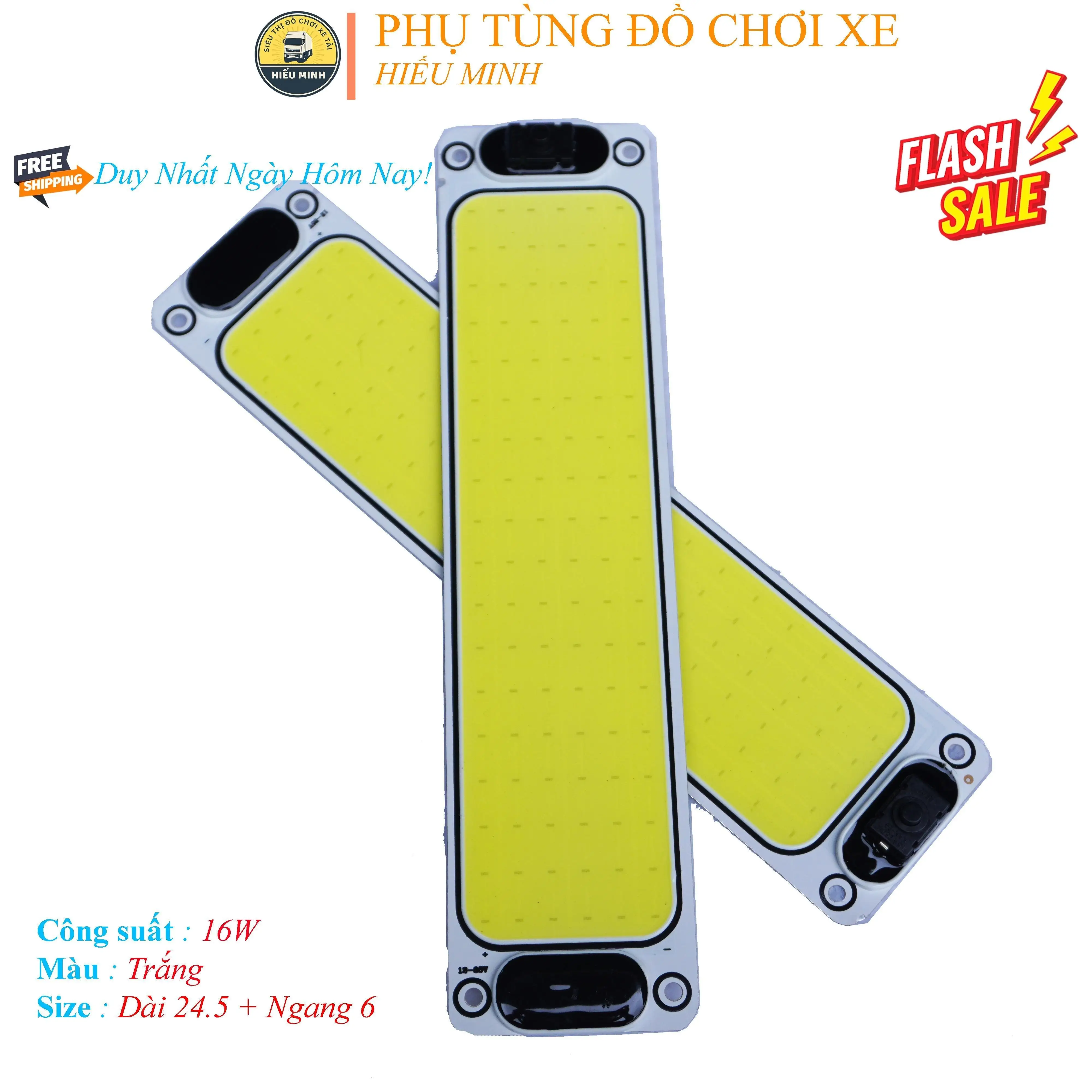 Đèn Thùng LED Trần Xe Tải 12V-24 Siêu Sáng Chống Nước - Bảo Hành Nhà Cung Cấp - 1